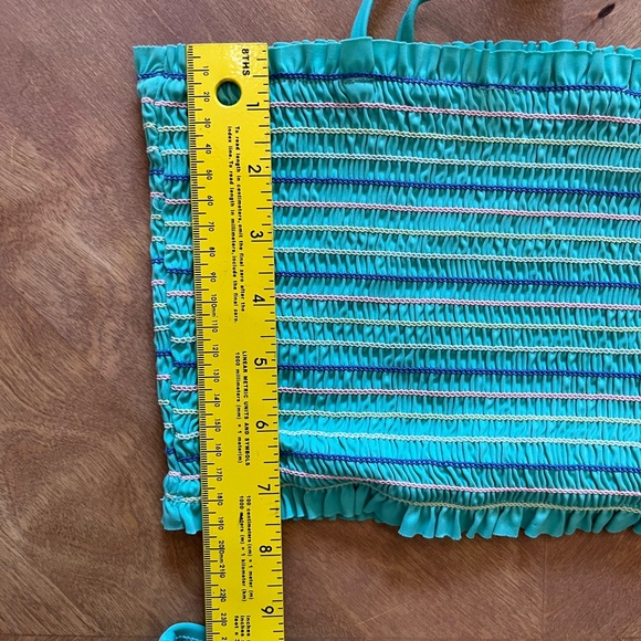 Old Navy Turquoise Bandeau Bikini Set – XXL Girl - Picture 10 of 10